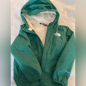Little boys North Face jacket (great and warm in rain)